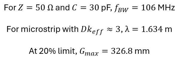critical length flex PCB