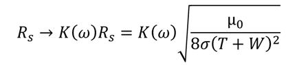 Dielectric losses in microstrip lines and striplines due to copper roughness