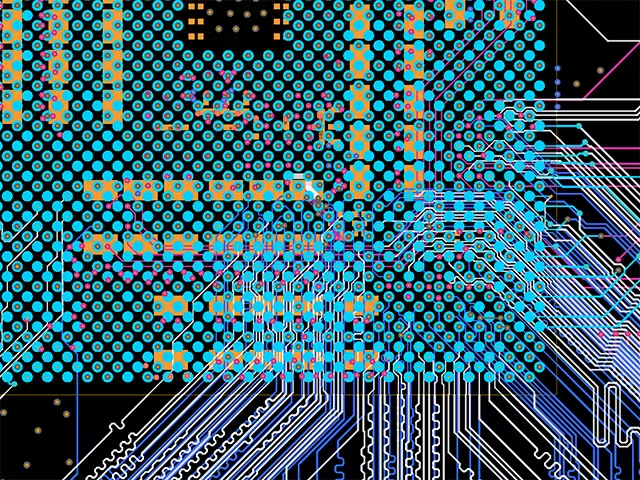 High density PCB